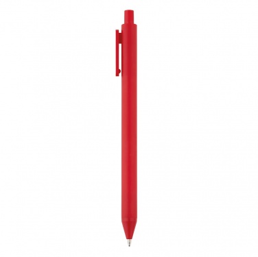 Logo trade promotional merchandise photo of: X1 pen, red