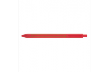 Logo trade promotional merchandise picture of: X1 pen, red