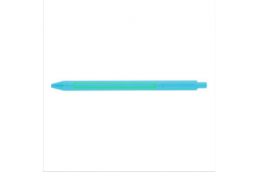 Logo trade promotional giveaways image of: X1 pen, blue