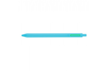 Logo trade promotional giveaways picture of: X1 pen, blue