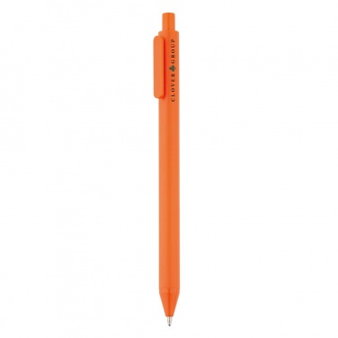 Logo trade promotional gifts picture of: X1 pen, orange