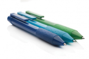 Logo trade promotional merchandise image of: X2 pen, blue