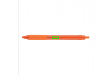 Logo trade promotional giveaway photo of: X2 pen, orange