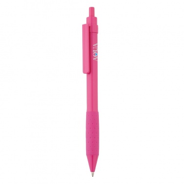 Logotrade promotional gift picture of: X2 pen, pink