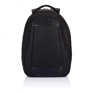 Logo trade promotional giveaways picture of: Boardroom laptop backpack PVC free, black