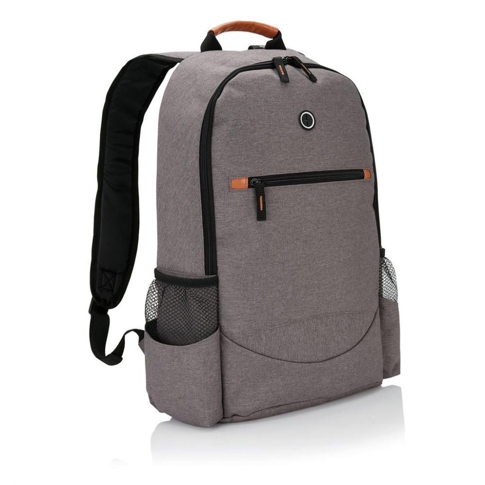 Logotrade promotional merchandise picture of: Fashion duo tone backpack, grey