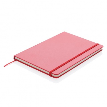 Logotrade promotional merchandise image of: A5 Notebook & LED bookmark, red