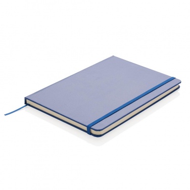 Logotrade advertising product picture of: A5 Notebook & LED bookmark, blue