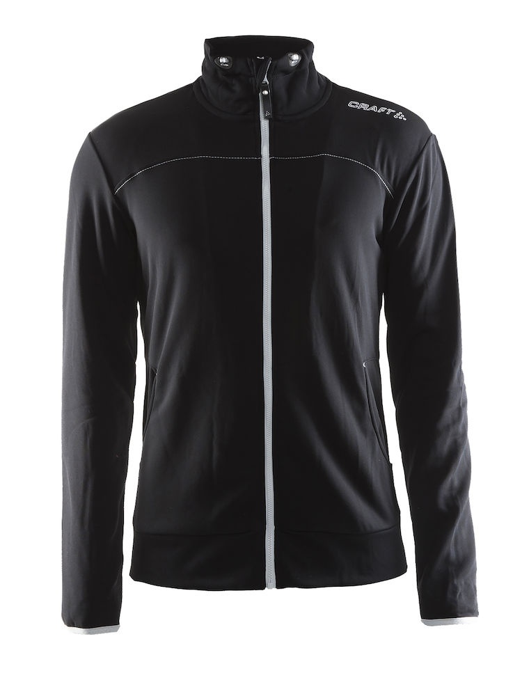 Logo trade promotional items image of: Leisure jacket M, black