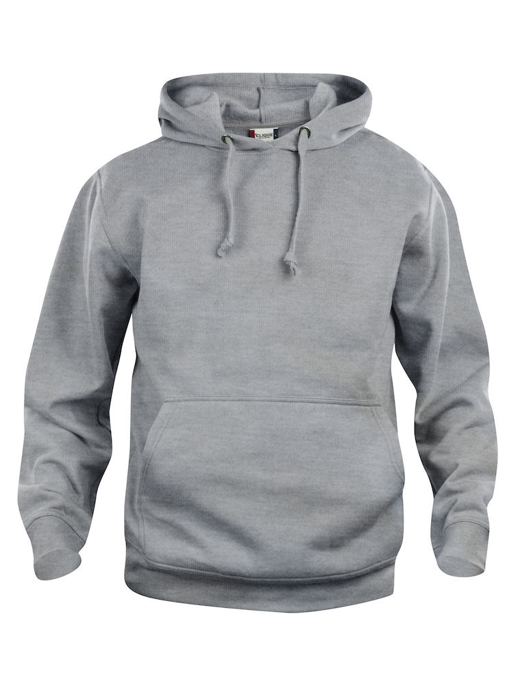 Logo trade advertising product photo of: Trendy basic hoody, grey