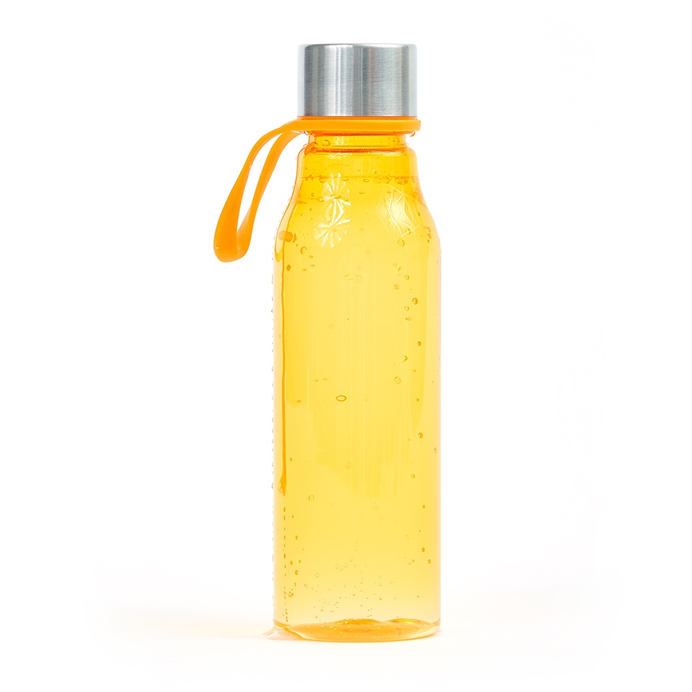 Logo trade promotional merchandise image of: Water bottle Lean, orange