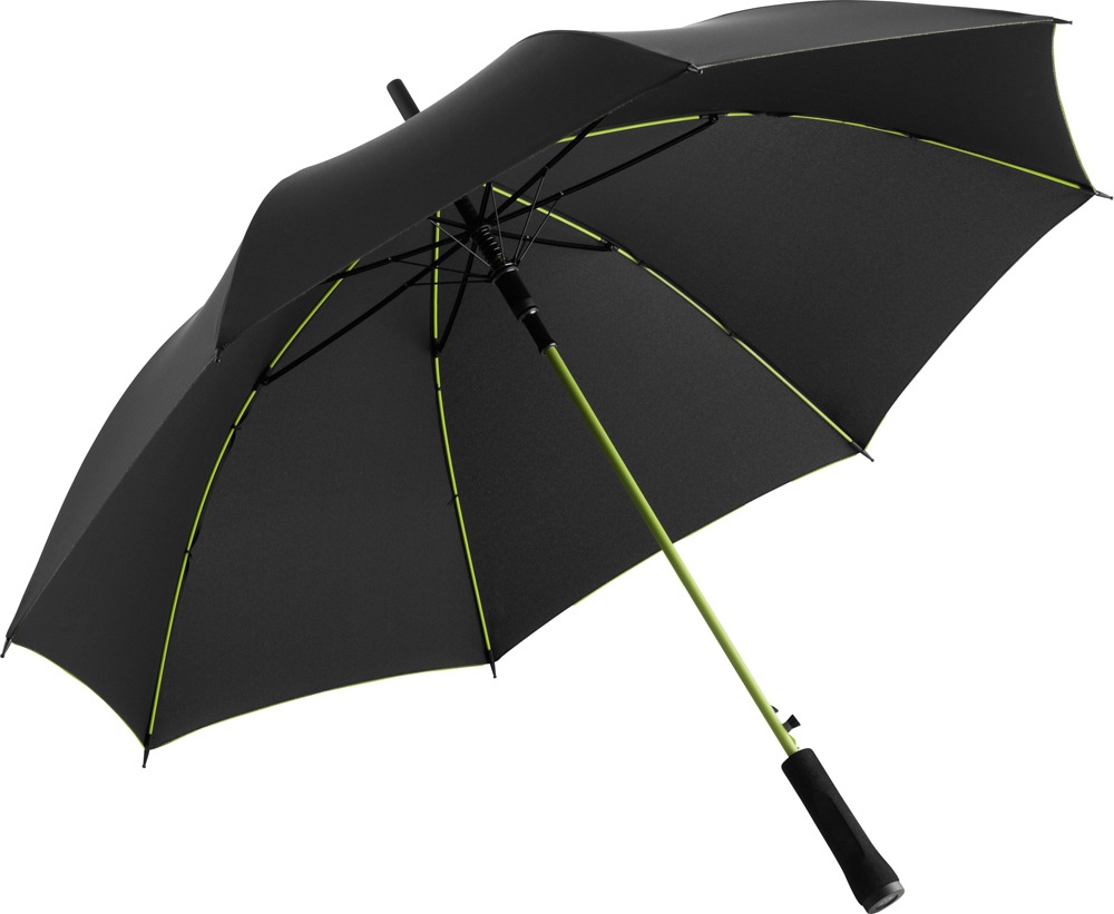 Logotrade corporate gift image of: AC regular umbrella Colorline black/green