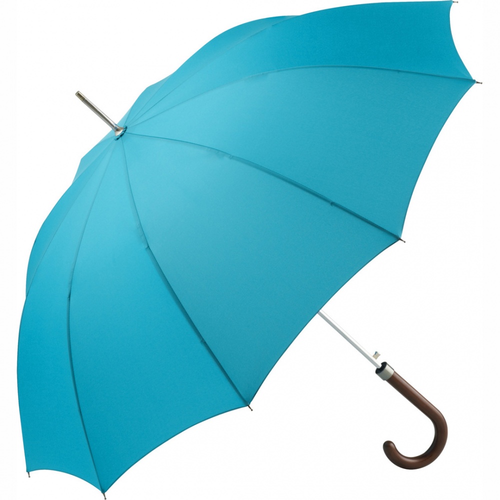 Logo trade business gift photo of: High quality AC FARE®-Classic 1130 umbrella, light blue