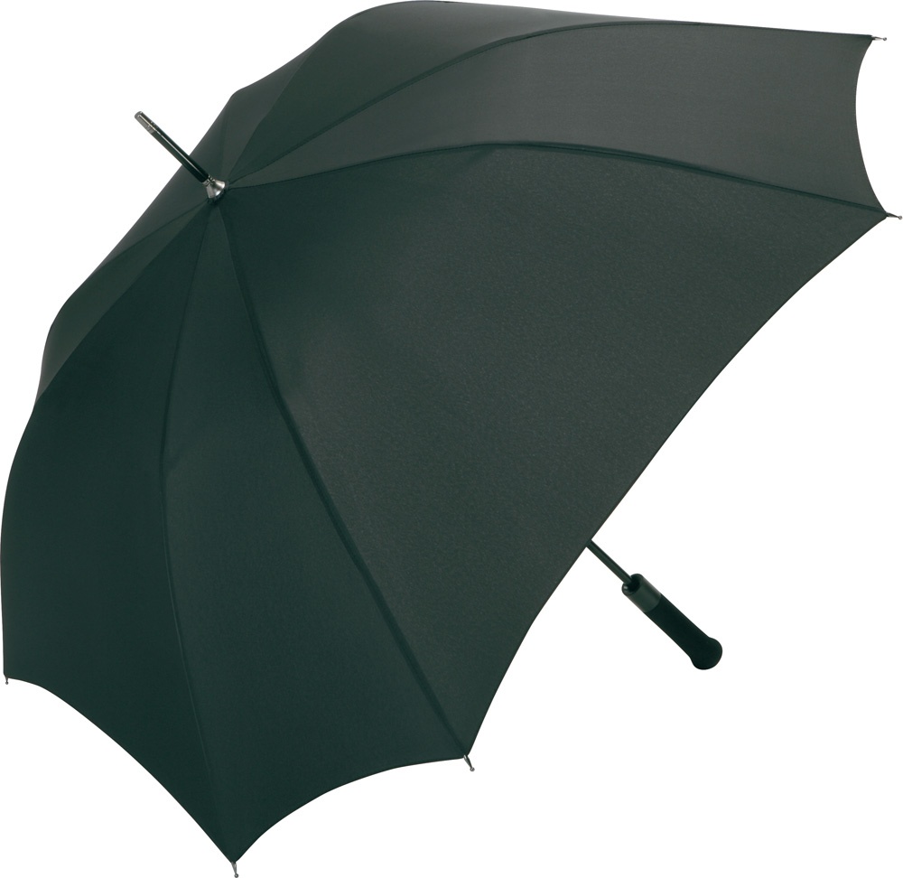 Logo trade corporate gifts image of: AC regular umbrella FARE®-Collection Square, black