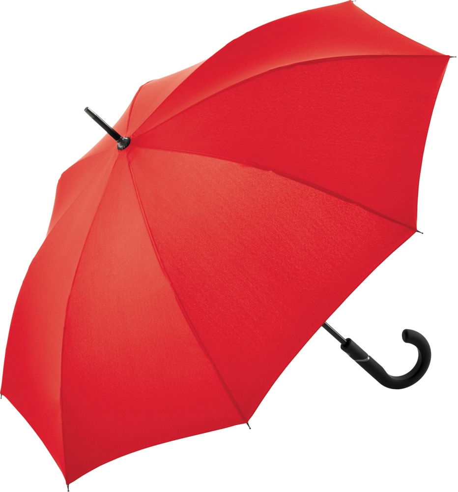 Logo trade promotional giveaway photo of: Regular umbrella FARE® Fibertec AC, red