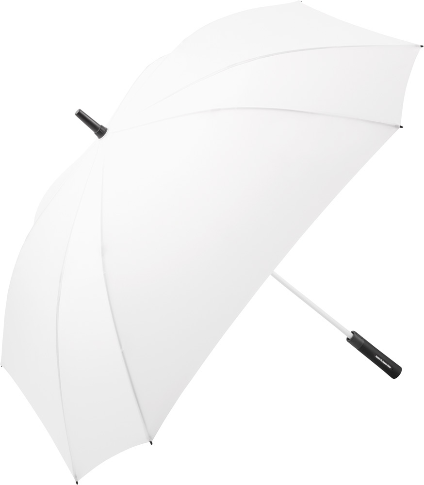 Logotrade promotional merchandise picture of: AC golf umbrella Jumbo® XL Square Color, white