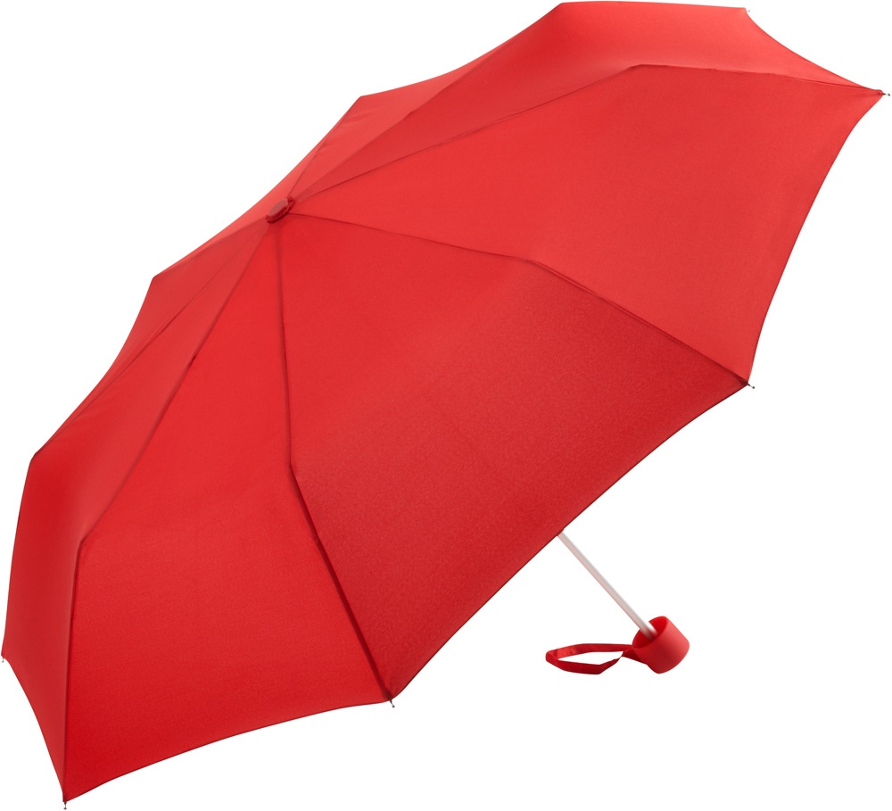 Logotrade promotional gifts photo of: Alu mini windproof umbrella, 5008, red