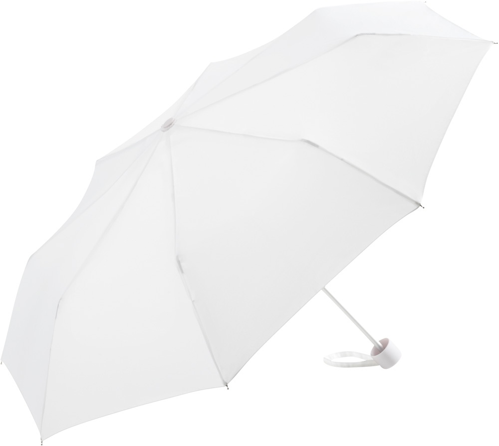 Logo trade advertising product photo of: Windproof Alu mini umbrella, 5008, white