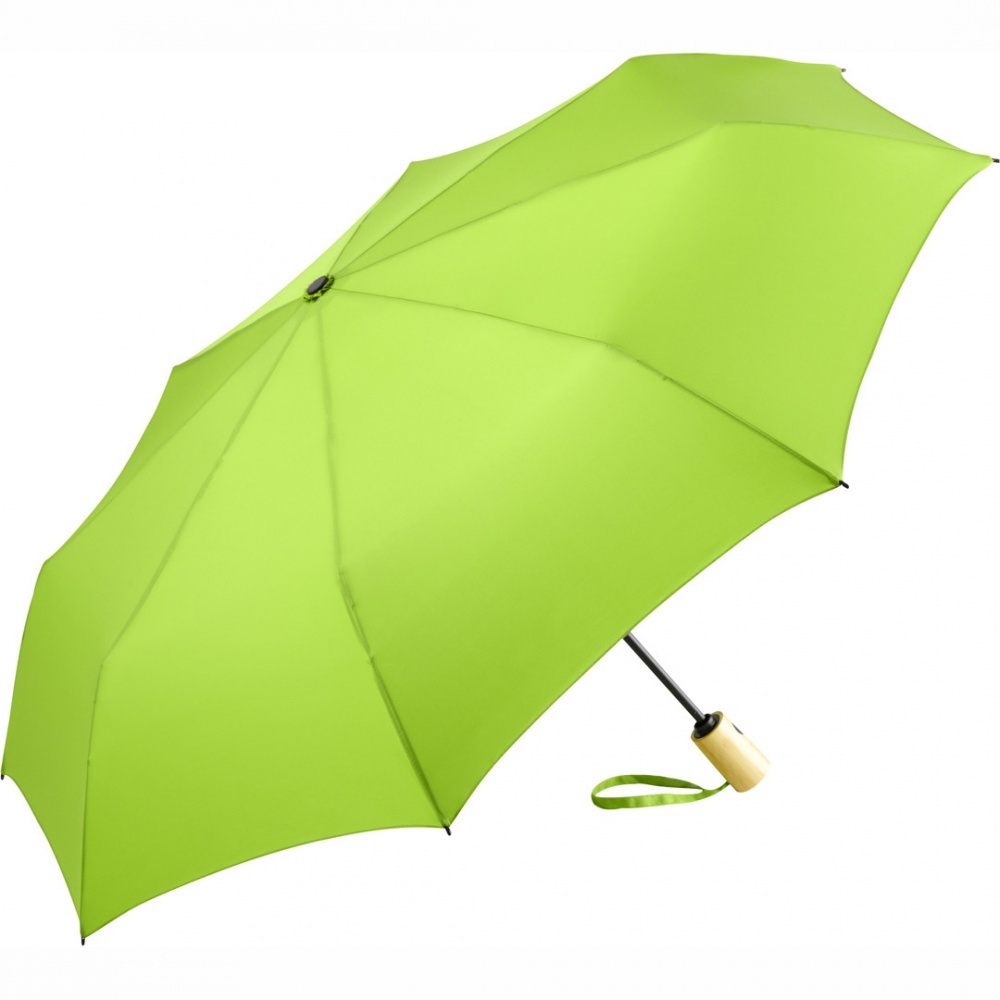 Logo trade promotional gift photo of: AOC mini umbrella ÖkoBrella 5429, Green