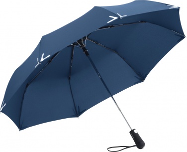 Logotrade advertising product image of: AC mini umbrella Safebrella® LED 5571, Blue