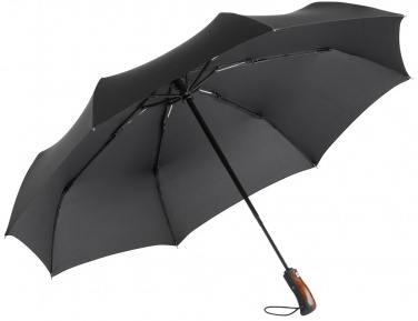 Logo trade advertising products image of: AOC oversize mini umbrella Stormmaster, black