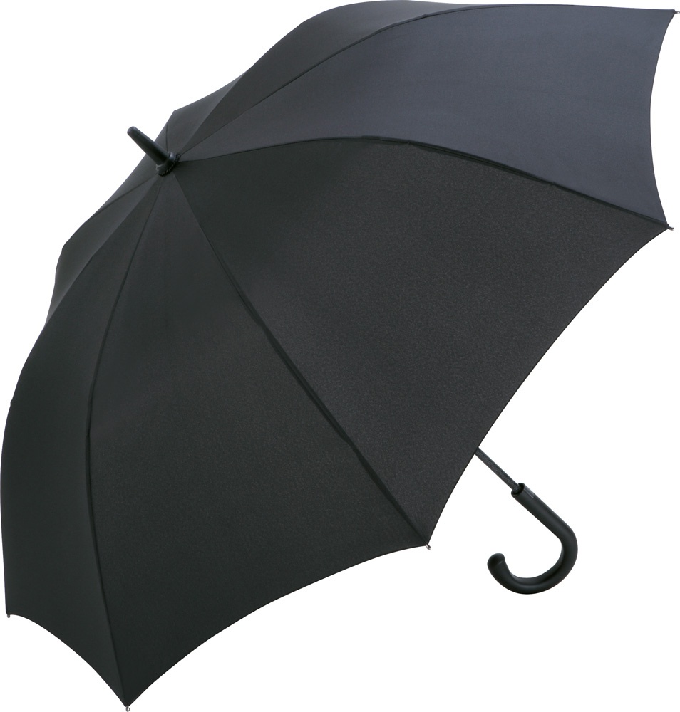 Logo trade promotional gifts image of: Fiberglas golf umbrella Windfighter AC², black