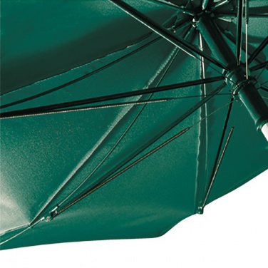 Logotrade promotional gift image of: AC alu regular umbrella Windmatic Color, green