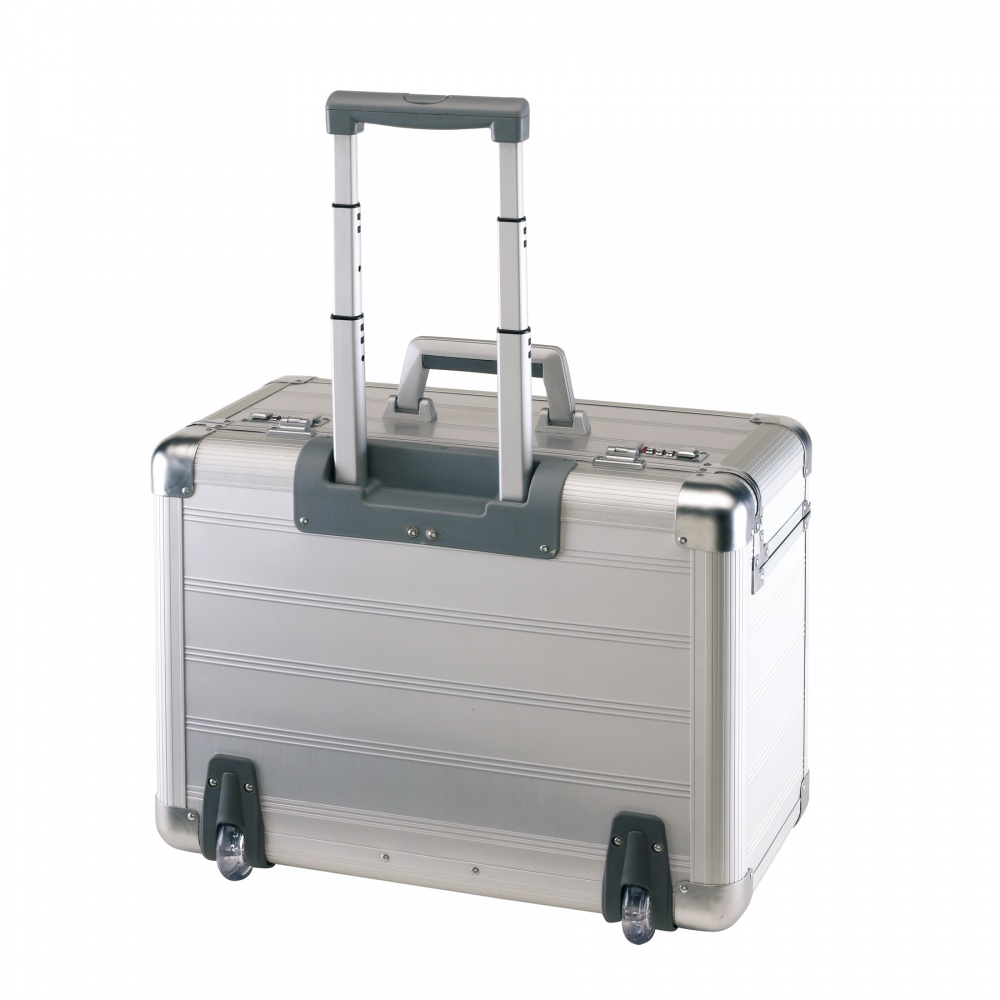 Logo trade promotional product photo of: Aluminium trolley Office, silver