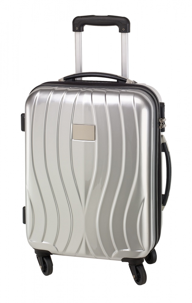 Logotrade promotional gift image of: Trolley boardcase, St.Tropez, silver