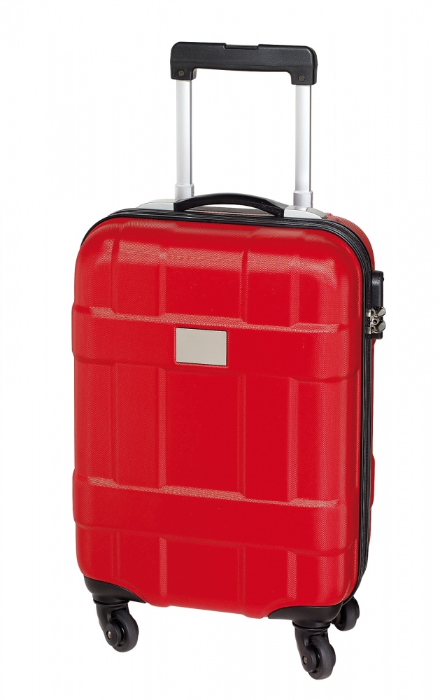 Logotrade promotional gift image of: Trolley-Boardcase Monza ABS, red