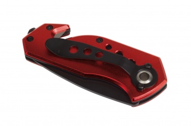 Logo trade corporate gift photo of: Emergency knife, Distress, red