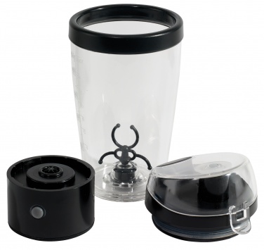 Logo trade promotional gifts picture of: Electric- shaker "curl", black