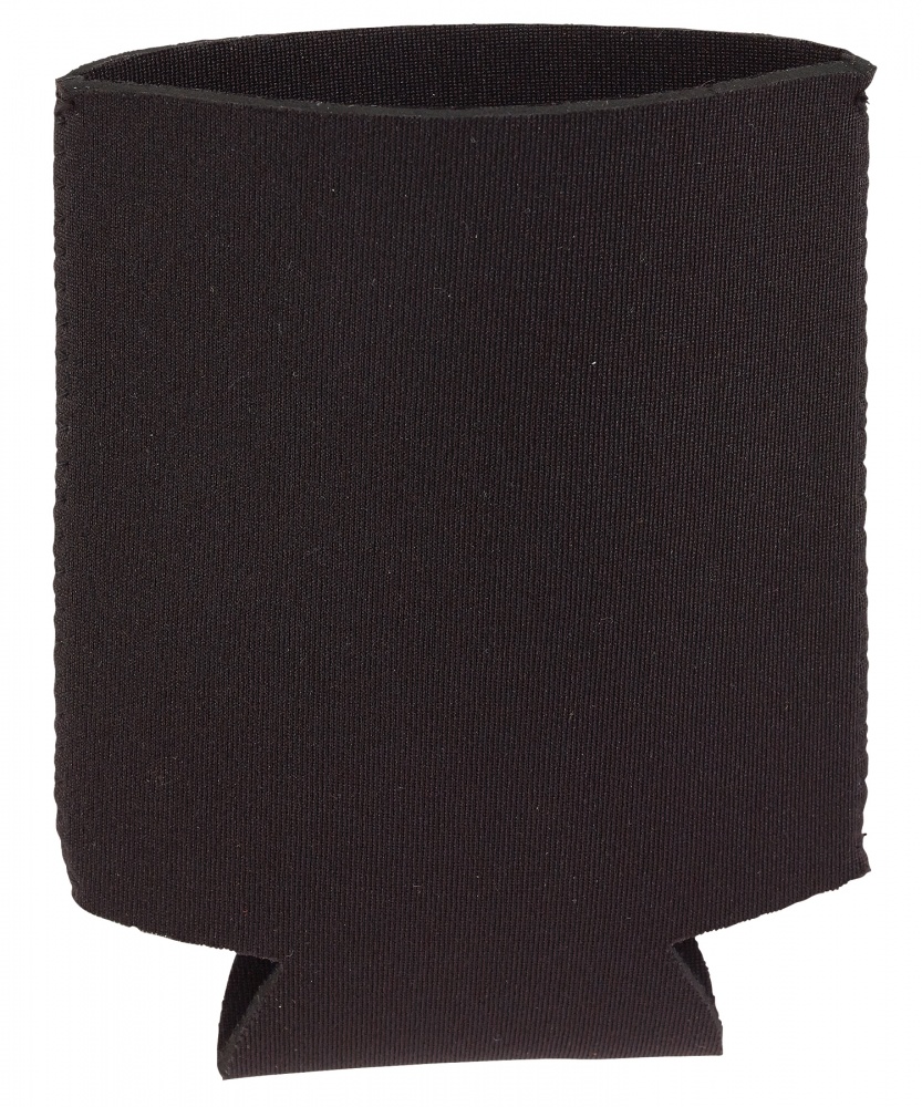 Logo trade promotional products picture of: Can holder STAY CHILLED, black