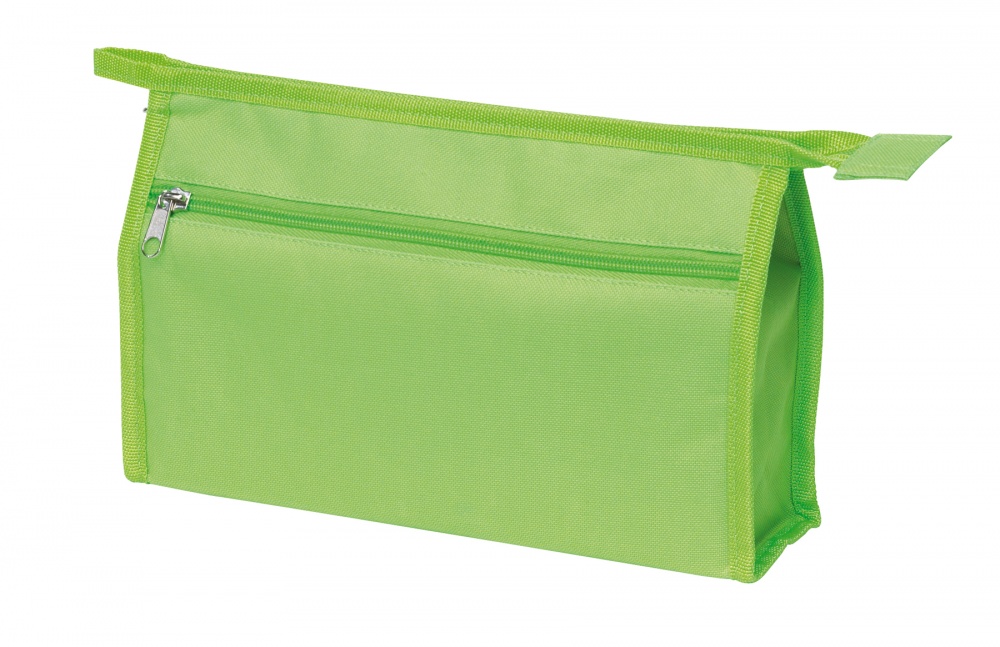 Logo trade promotional items image of: Toilet bag, Night&Day, light green