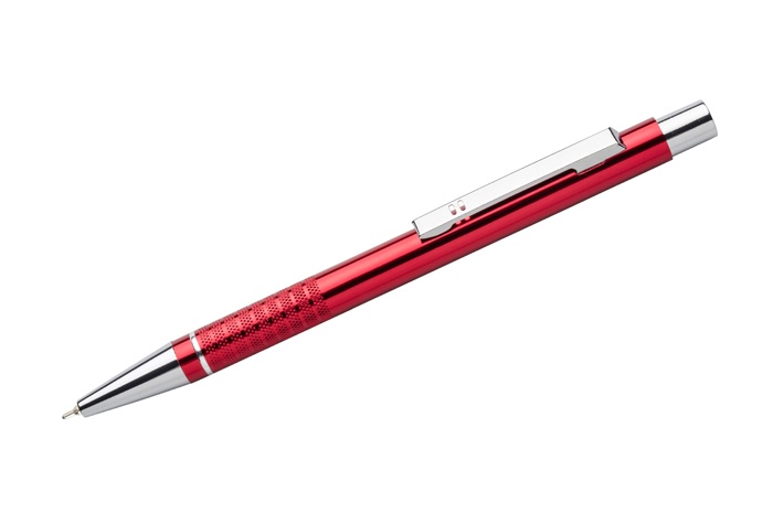 Logotrade promotional gift image of: Ballpoint pen Bonito, red