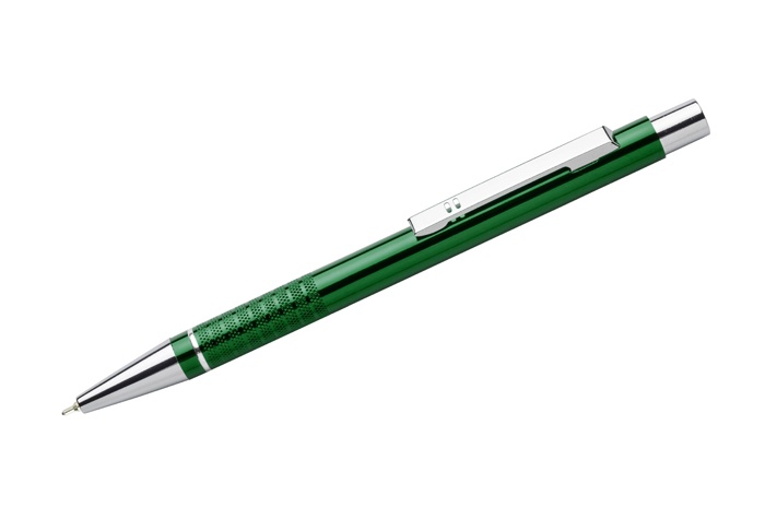 Logo trade advertising products image of: Ballpoint pen Bonito, green