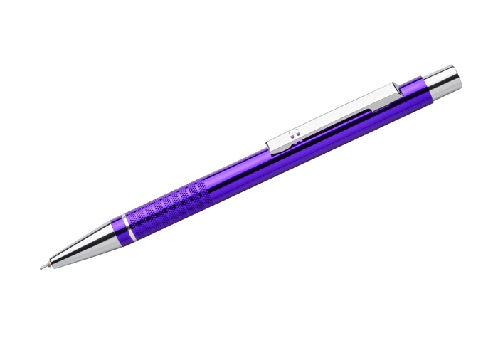 Logo trade promotional merchandise image of: BonitoBallpoint pen, purple