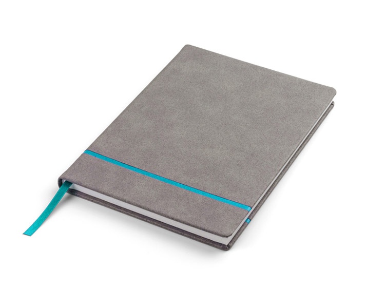 Logo trade advertising product photo of: Notebook NUBOOK A5, blue