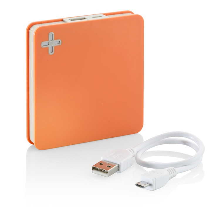 Logotrade business gift image of: Power bank MAIS 5200 mAh, Orange