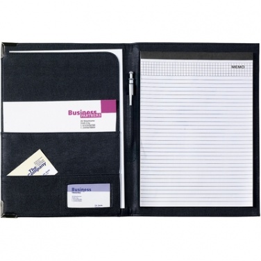 Logotrade advertising products photo of: Conference folder with notepad and pen, blue