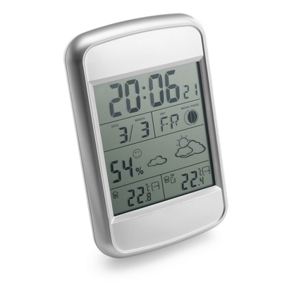 Logo trade business gifts image of: Weather station with outside sensor