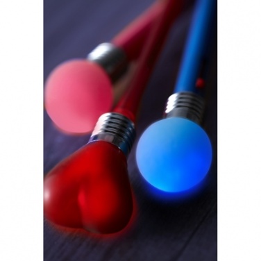 Logotrade corporate gift image of: Ball pen "heart", Red