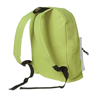 Logo trade promotional items picture of: Backpack, Green/White