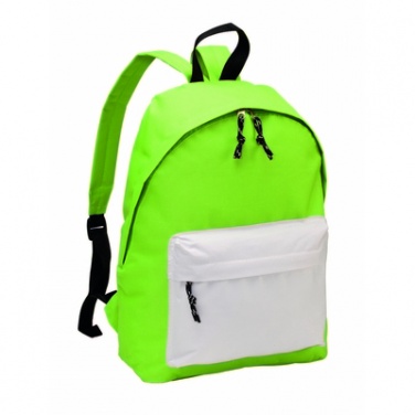 Logotrade promotional merchandise image of: Backpack, Green/White