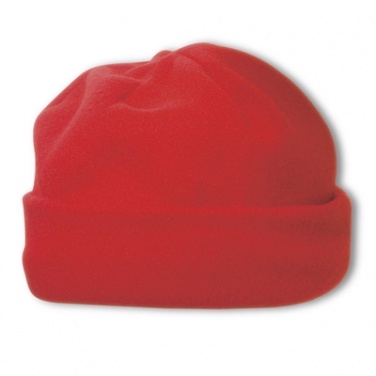 Logotrade promotional merchandise picture of: Fleece hat, Red