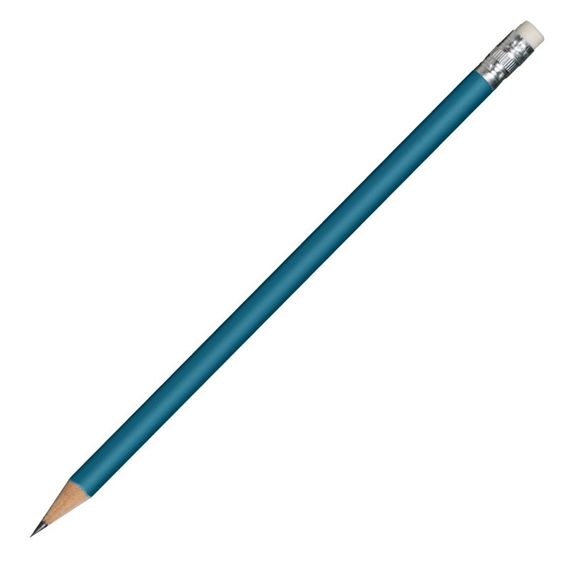 Logotrade corporate gift picture of: Wooden pencil, blue