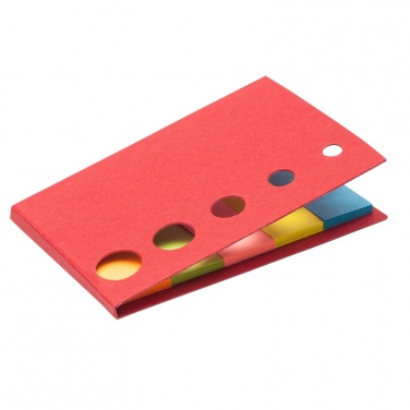 Logo trade promotional merchandise image of: Memo set, red