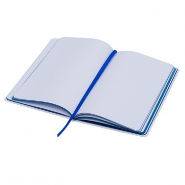 Logotrade promotional giveaway picture of: Plain notepad, @ 130x210/80p, blue/white