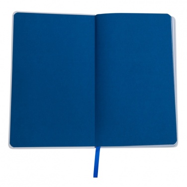 Logotrade advertising product picture of: Plain notepad, @ 130x210/80p, blue/white