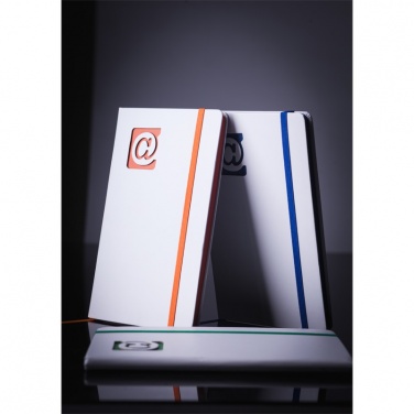 Logotrade corporate gifts photo of: Plain notepad, @ 130x210/80p, blue/white